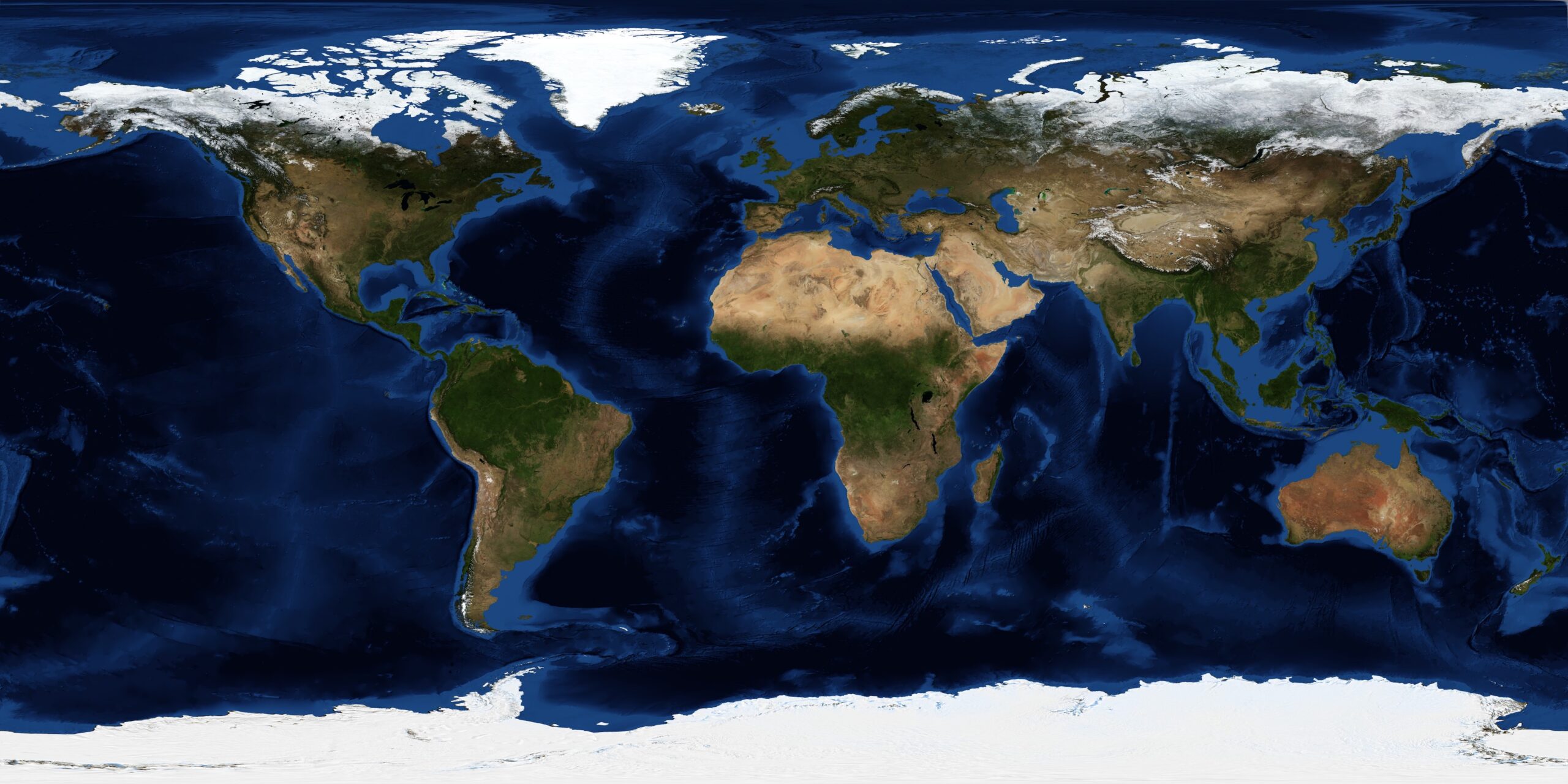 Photorealistic Earth Map